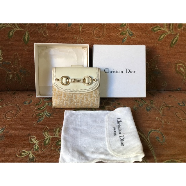 CHRISTIAN DIOR wallet authentic (preloved) Shopee Philippines
