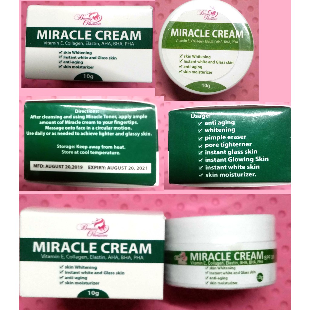 miracle cream beauty obsession