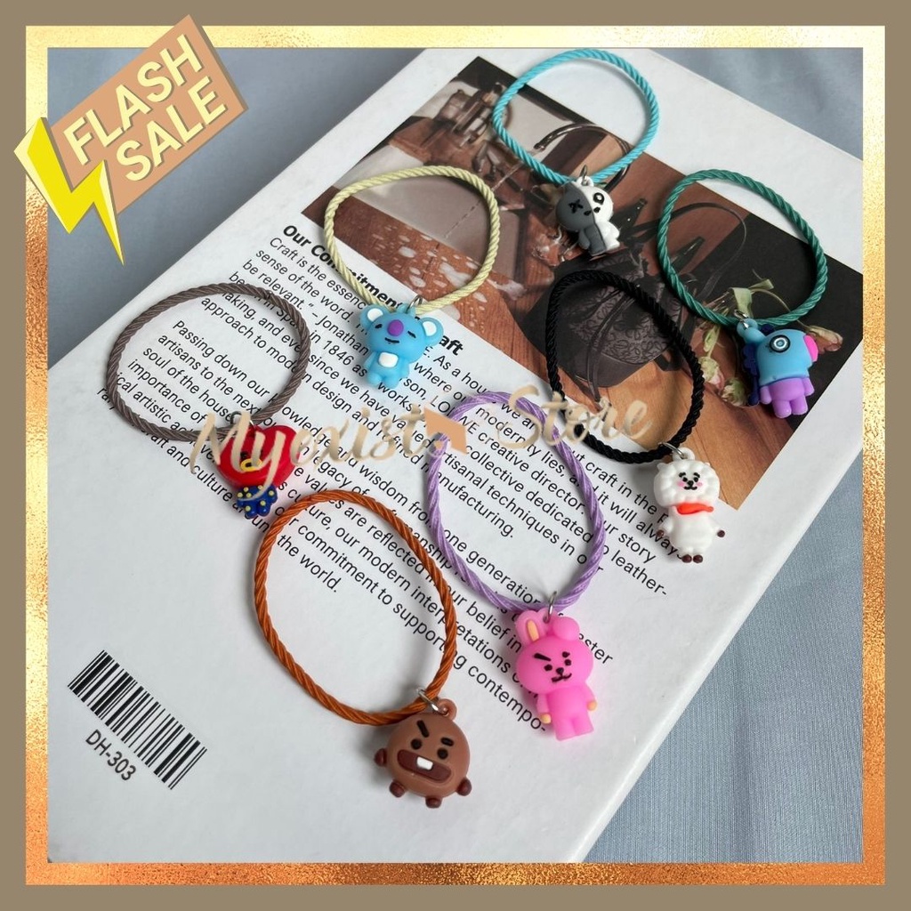 Bt21 Rubber Band bts Pigtails IVN637 | Shopee Philippines