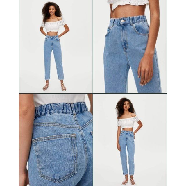 stretchy mom jeans