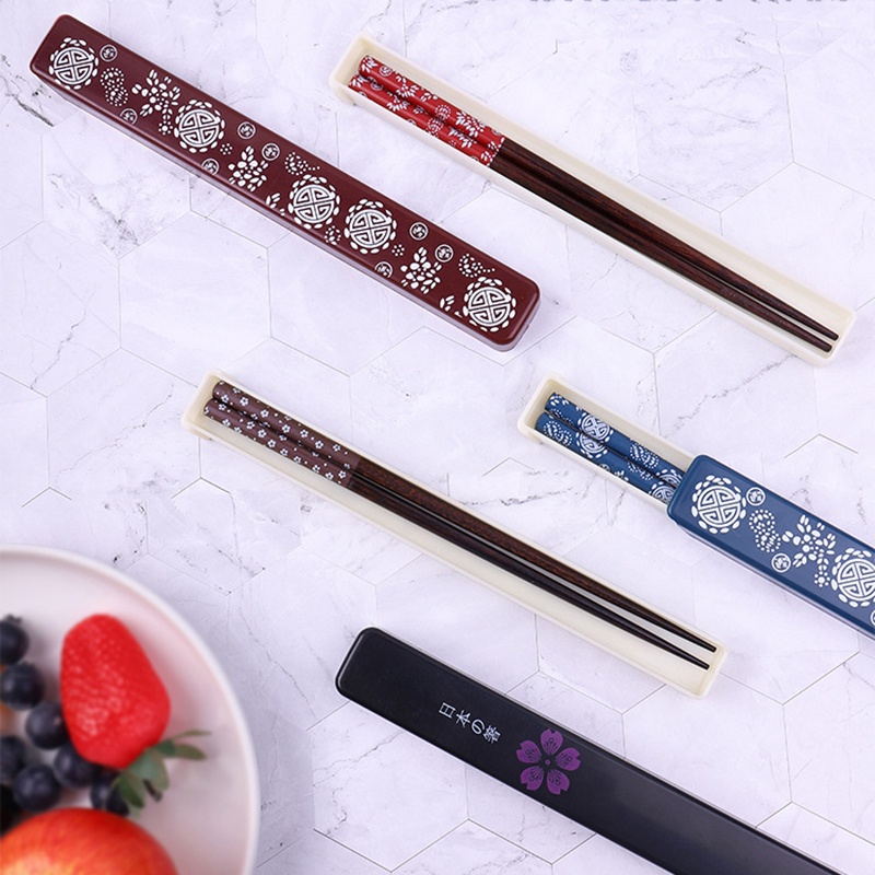 Japanese Chopsticks Travel Camping High Quality Wooden Chopsticks Set