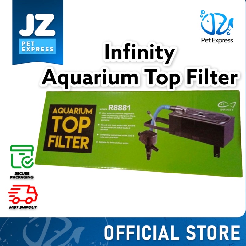 Infinity Aquarium Top Filter R8881 R8882 R8883 R8884 Overhead Top ...