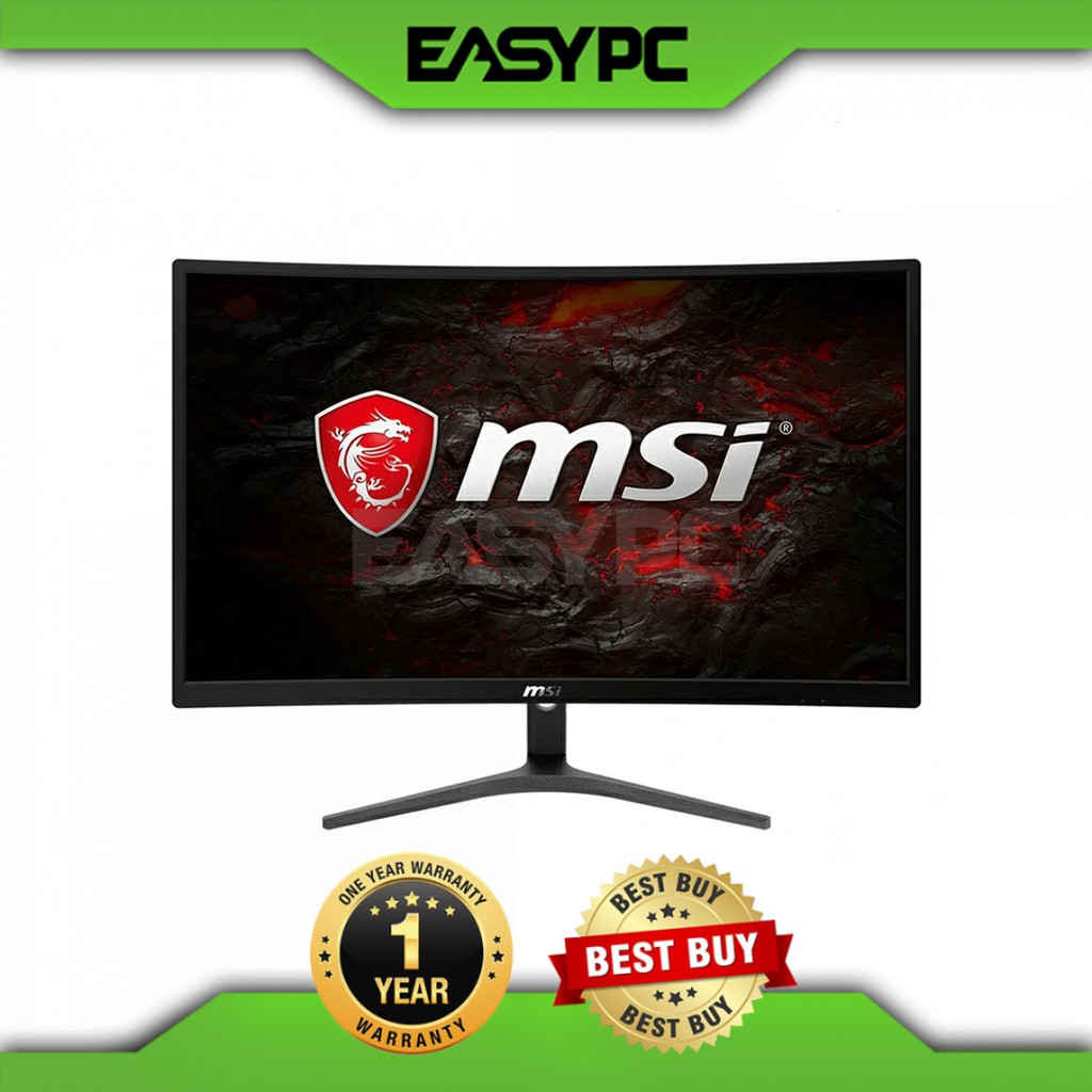 Msi Optix G241vc 24 Full Hd 75hz Amd Freesync Supported Curve Gaming Monitor Shopee Philippines