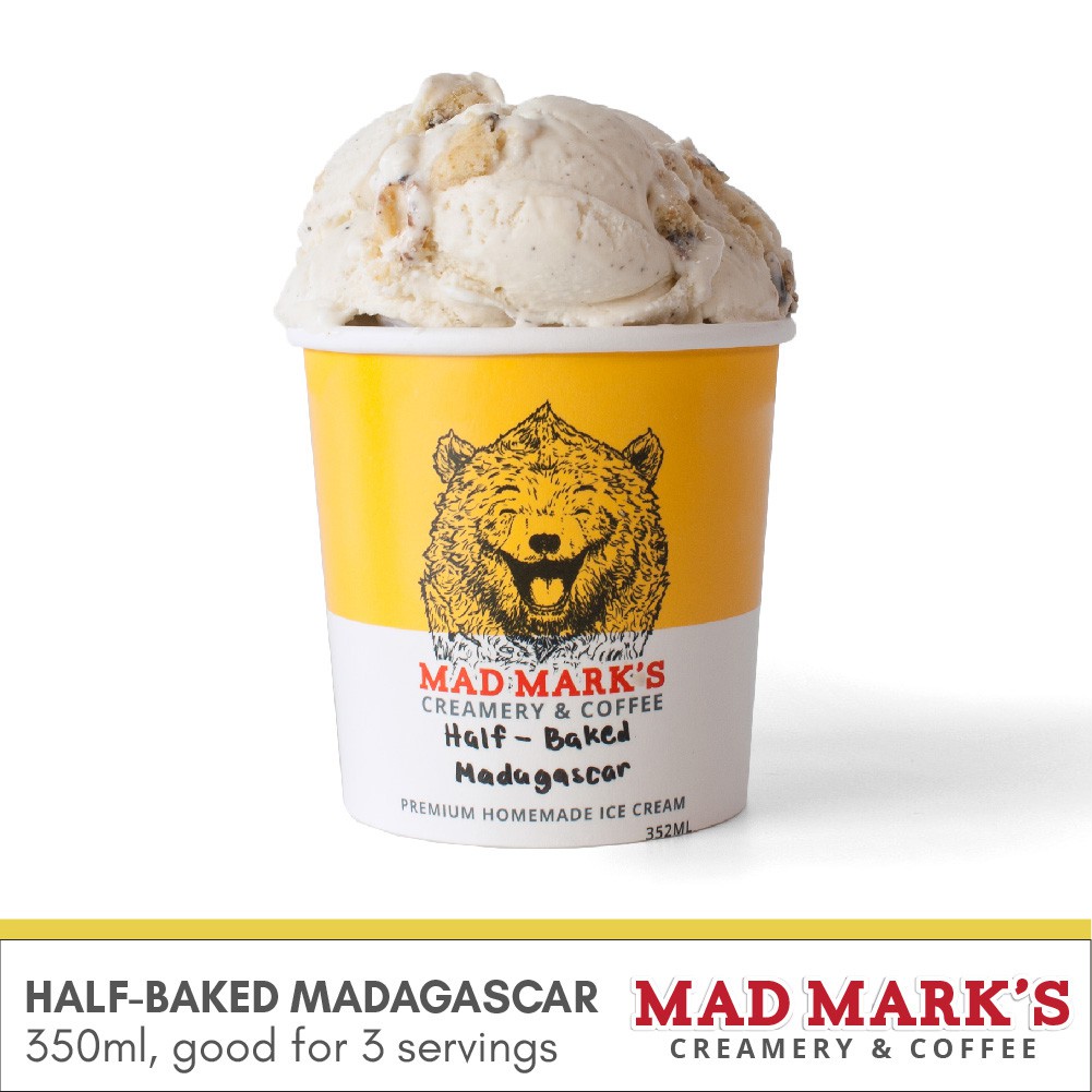 Mad Marks Homemade Ice Cream Half Baked Madagascar Shopee Philippines