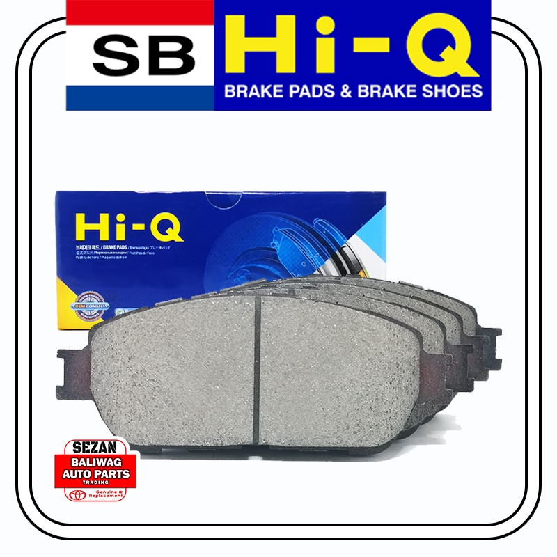 HI-Q FRONT BRAKE PAD TOYOTA PREVIA 2003-2008 SP1372 | Shopee Philippines