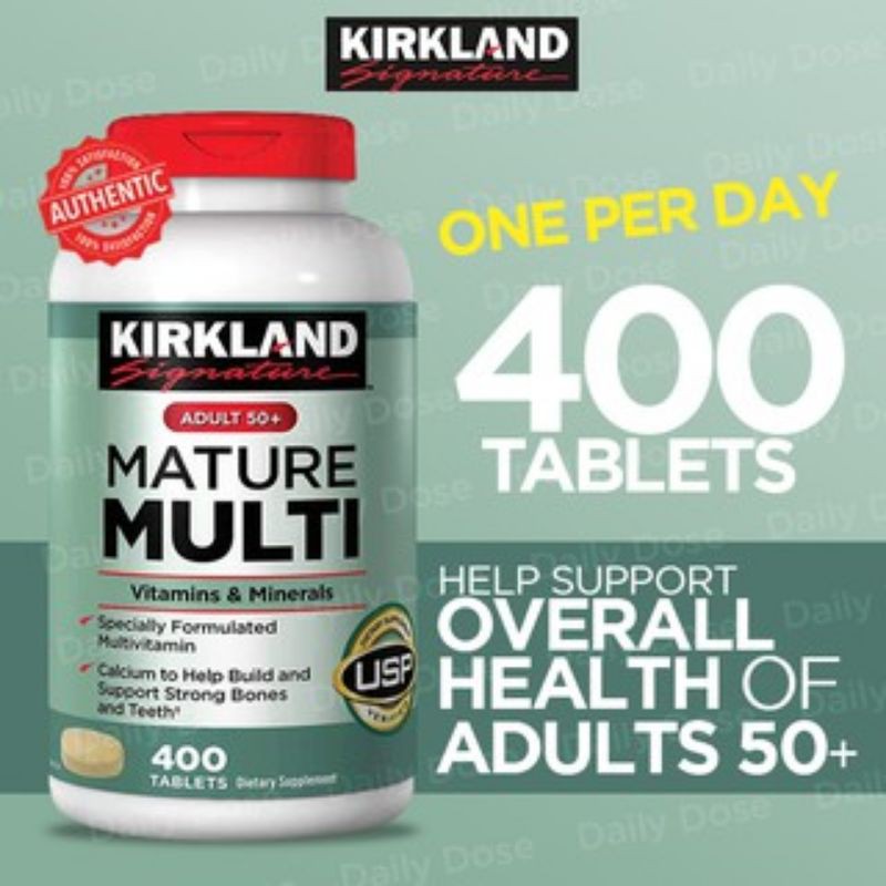 Kirkland Multivitamins & Multiminerals for Adult Shopee Philippines