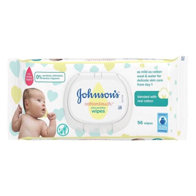 johnsons baby wipes 18 pack