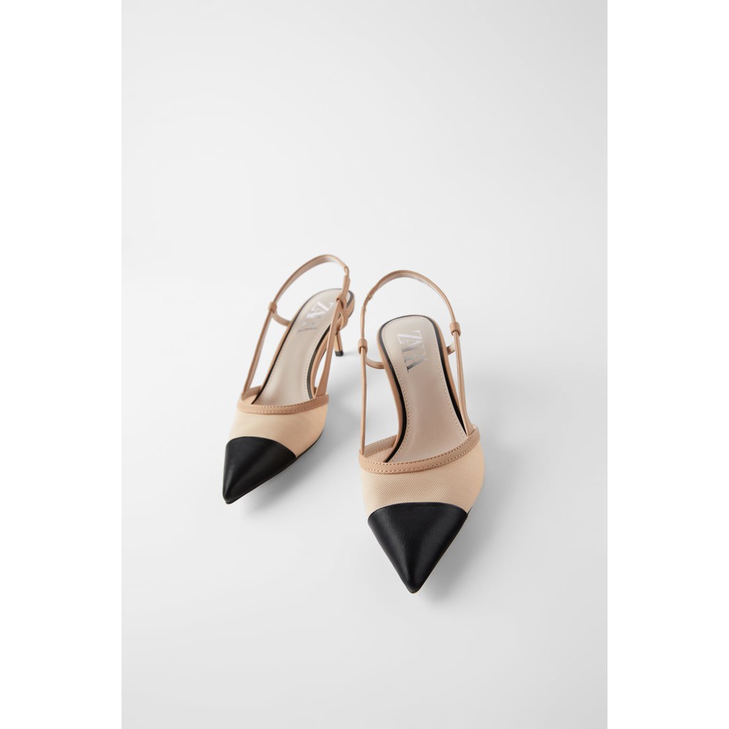 zara basic heels