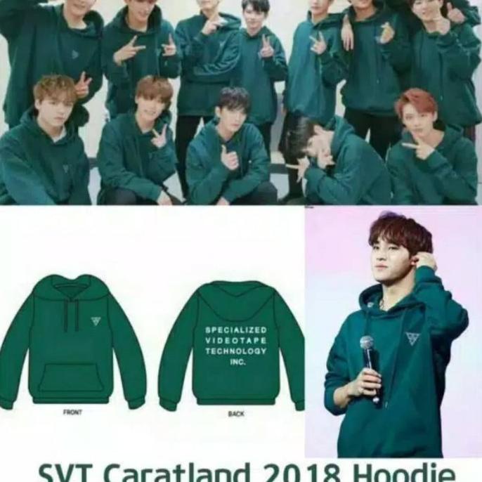 New!! Hoodie SWEATER KPOP KOREA SEVENTEEN Cardigan 2018 CLAP HOODIE SVT BE HAPPY STAY Headlthy