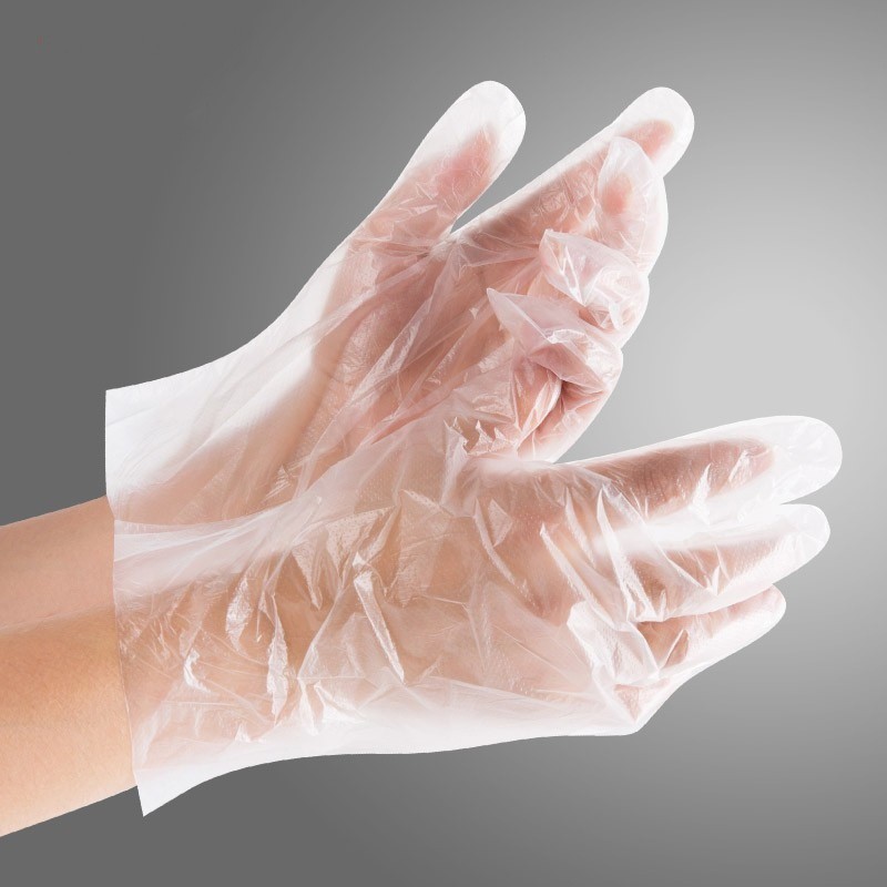 disposable plastic gloves