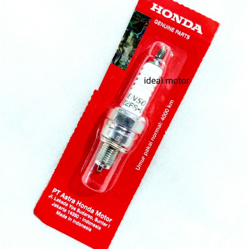 Spark Plug Denso U22FSU Grand Supra Fit New Reco Mio Smash Jupiter