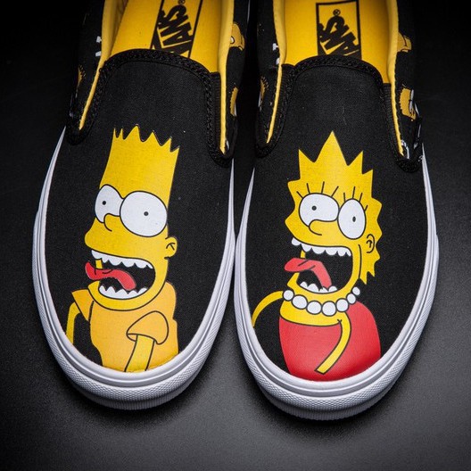 vans slip on x simpson