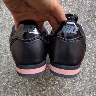 nike cortez black rose gold