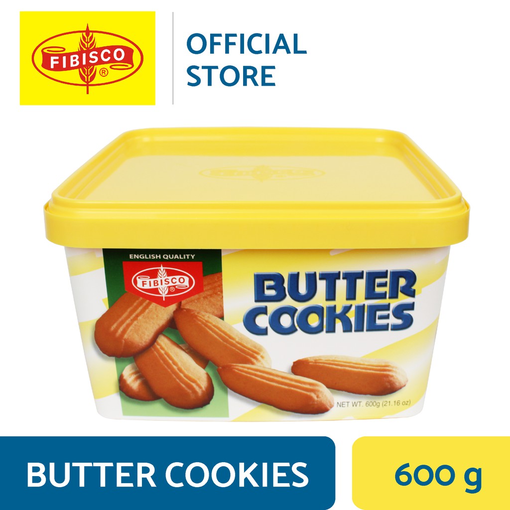 Fibisco Butter Cookies 600g | Shopee Philippines