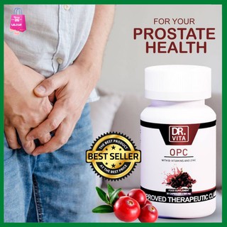 Dr. Vita OPC Herbal Supplement with B-Vitamins and Zinc for Prostate Health, UTI, Kidney Problems