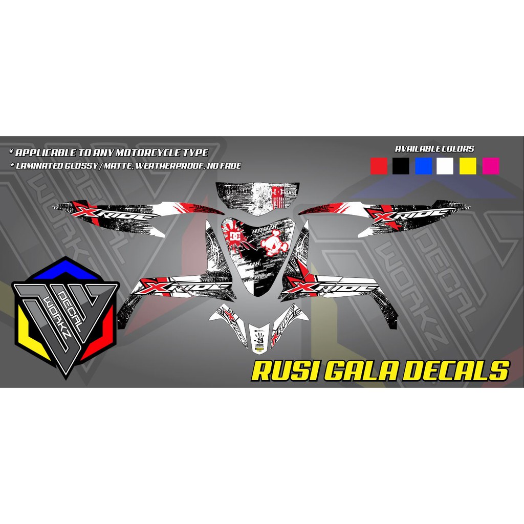 rusi sticker design