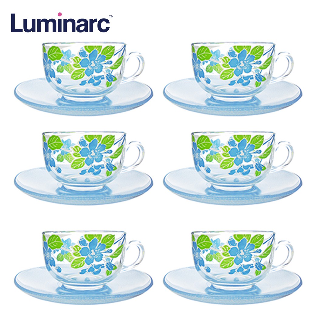 luminarc tea set