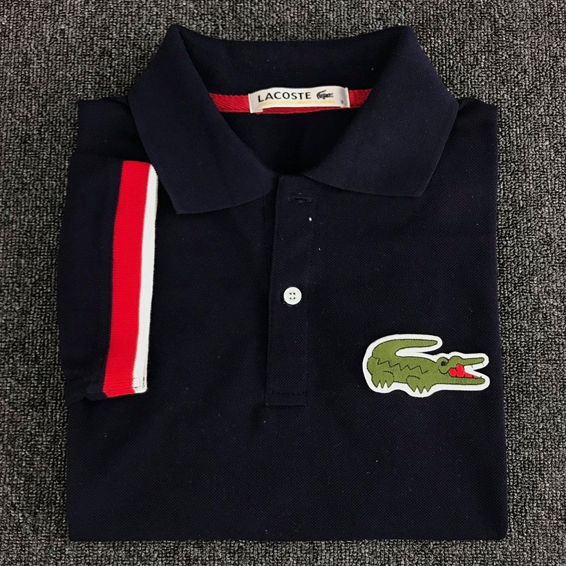 Lacoste Polo Shirt (Big Logo) | Shopee 