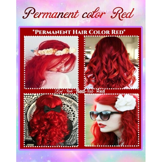 Red hair tube