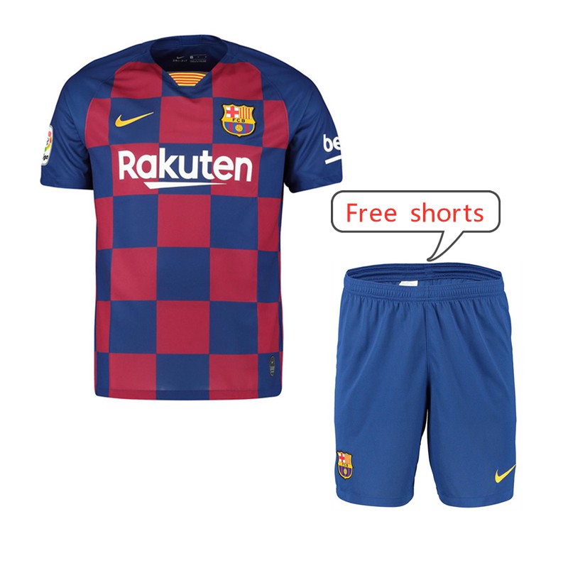 barcelona home shorts