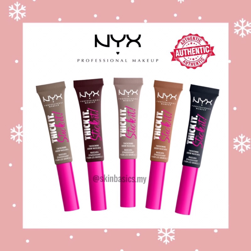 Nyx Thick It Stick It Thickening Brow Gel Mascara Ml Shopee Philippines