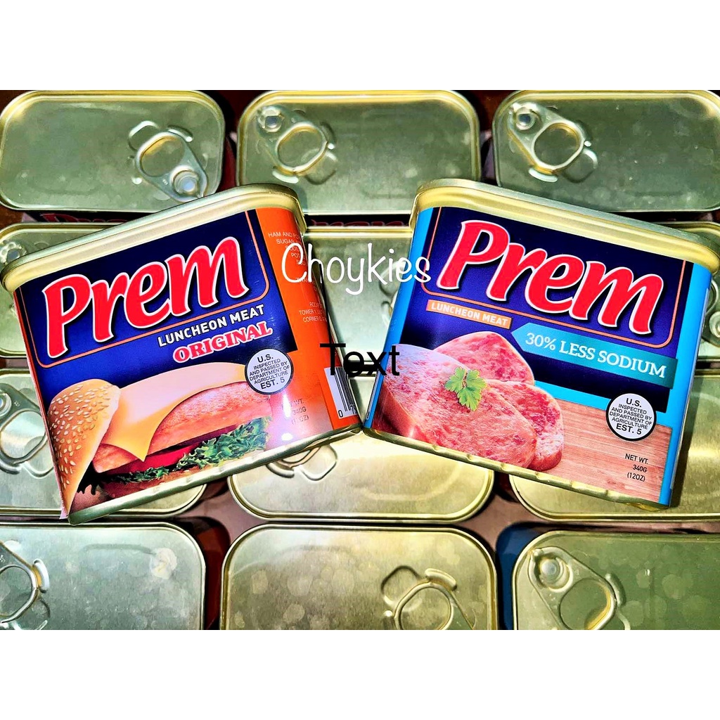 PREM LUNCHEON MEAT FROM USA 340g Authentic! Shopee Philippines