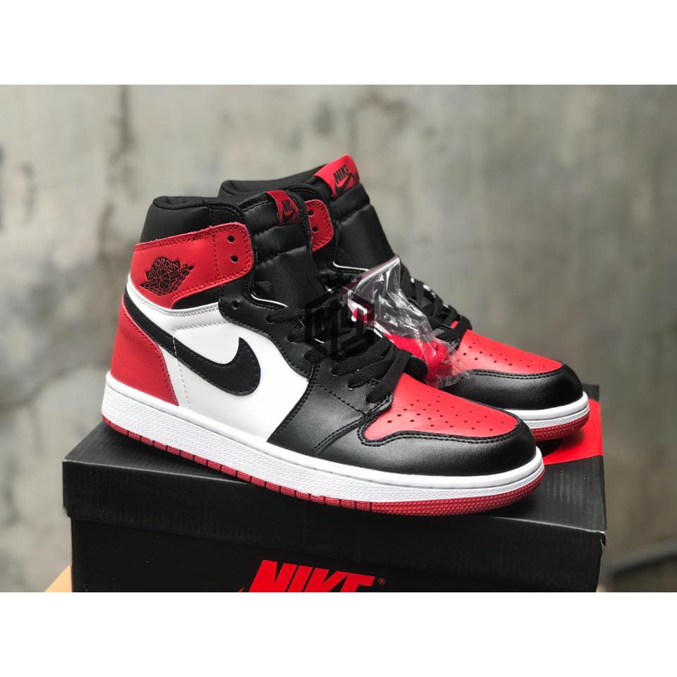 jordan 4 bred toe