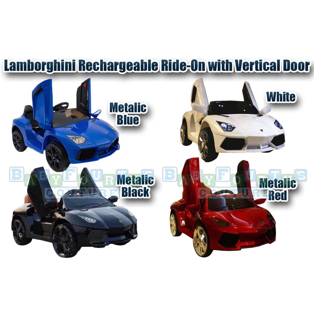 lamborghini ride on remote control car
