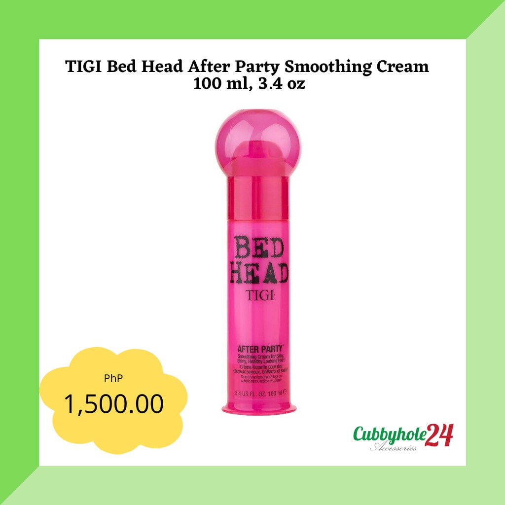 bed head party smoothing cream