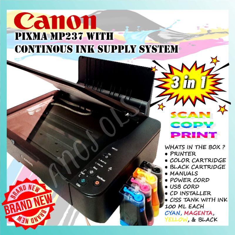 Installer Canon Mp237 Kita