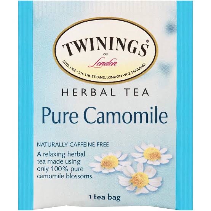 TWININGS TEA CAMOMILE PEPPERMINT GREEN TEA LEMON & GINGER