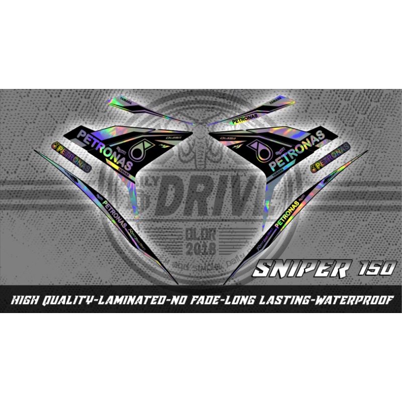 Yamaha Sniper 150 Decal Sticker (Petronas Design) Shopee Philippines