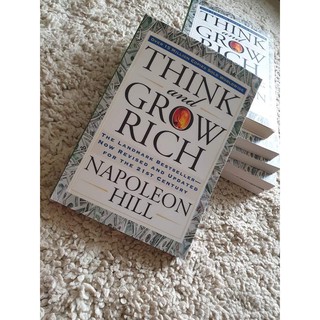 【Ready Stock】THINK AND GROW RICH by Napoleon Hill (BESTSELLER)