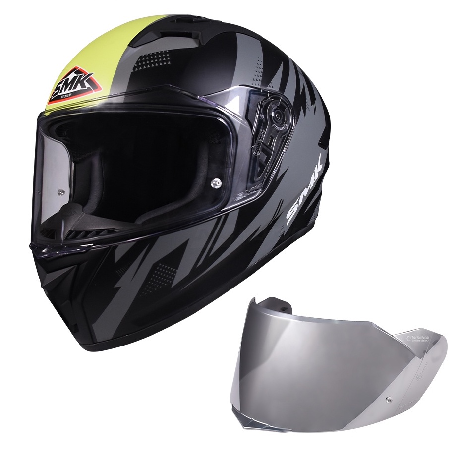 SMK Stellar Trek Full Face Helmet (w Extra Visor) Shopee Philippines