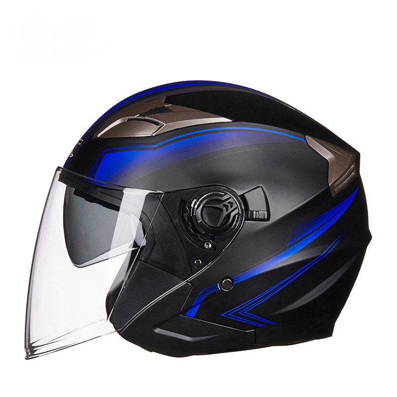 Download GXT Helmet Motorcycle Half Face Helmet ABS Motorbike ...