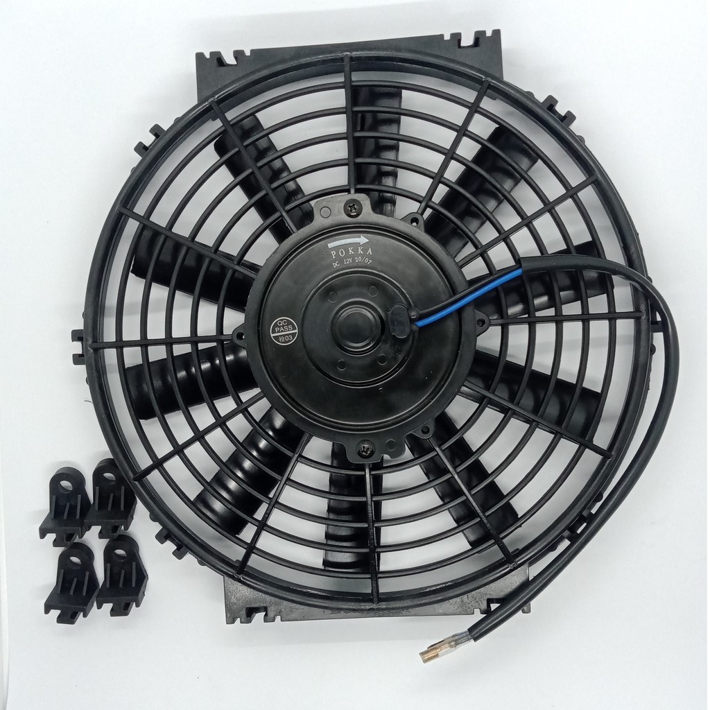 POKKA A/C FAN MOTOR, CONDENSER FAN 10 BLADES DC 12V | Shopee Philippines