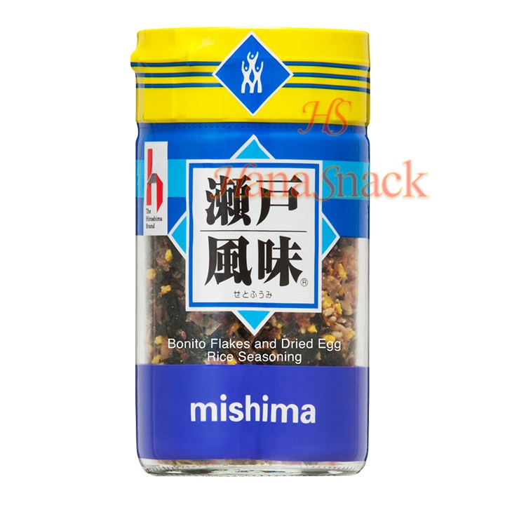 Mishima Furikake Bonito Flakes and Dried Egg Rice Seasoning 45g Seto