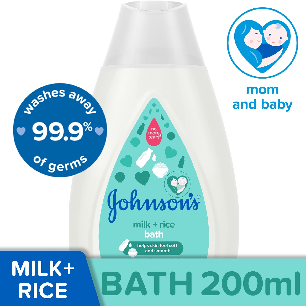 Johnson's Milk+Rice Bath 200ml Shopee Philippines