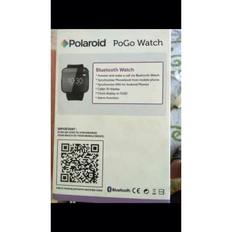 polaroid pogo bluetooth code