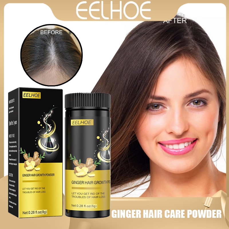 EELHOE Hair Building Fiber Powder Dyeing Dense Hair Powder Hair Filler  Powder | Eelhoe Ginger Hair Powder 