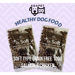 Dr. soft  Grain free Salmon & Chicken  Made in Korea 100g+100g