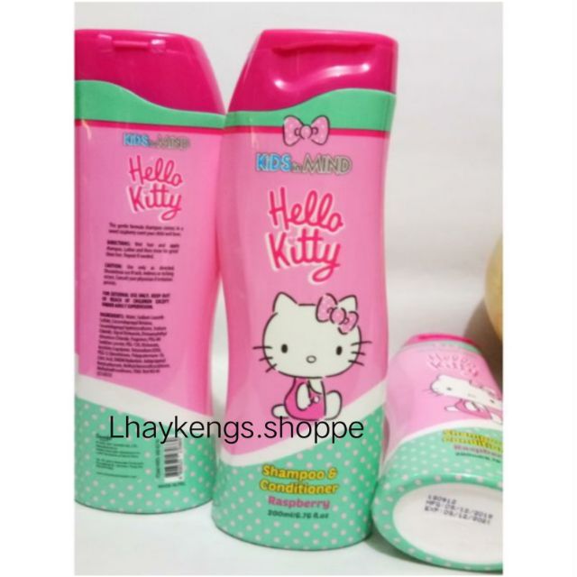 Hello Kitty 2n1 shampoo with conditioner 200ml Shopee Philippines