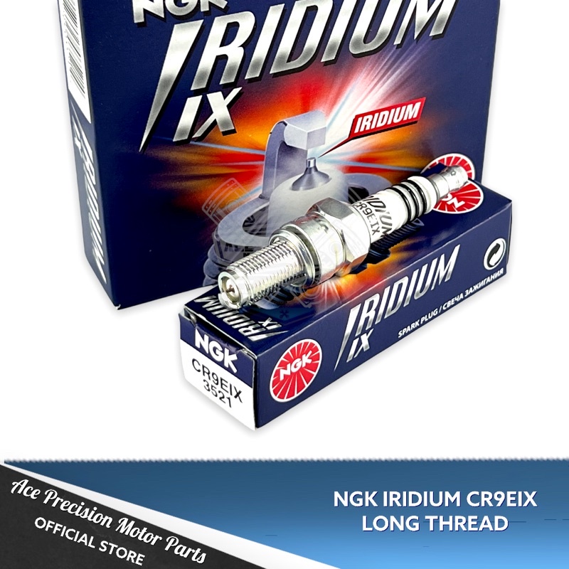 ORIGINAL NGK IRIDIUM SPARK PLUG CR7EIX/CR8EIX/CR9EIX LONG | Shopee ...