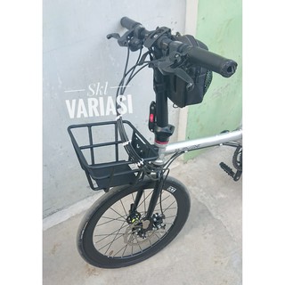 front rack folding bike