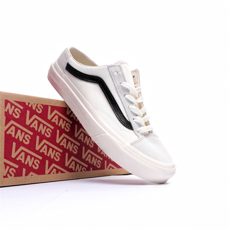 vans shoes white and black