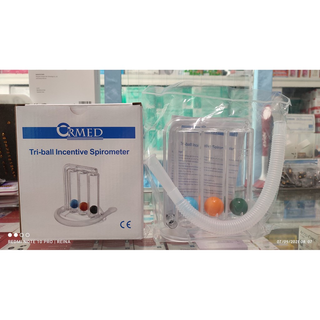 TRI-BALL INCENTIVE SPIROMETER | Shopee Philippines