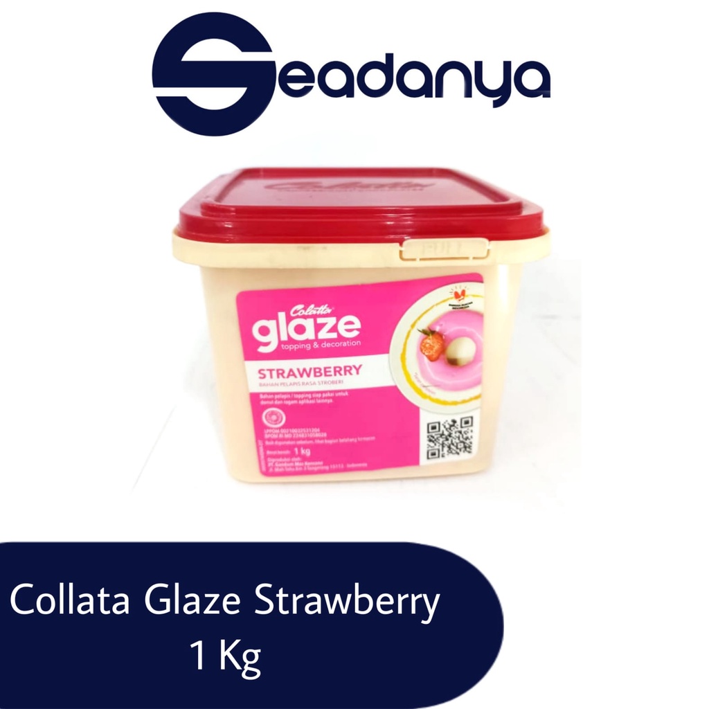 Colatta Glaze Strawberry 1kg Shopee Philippines