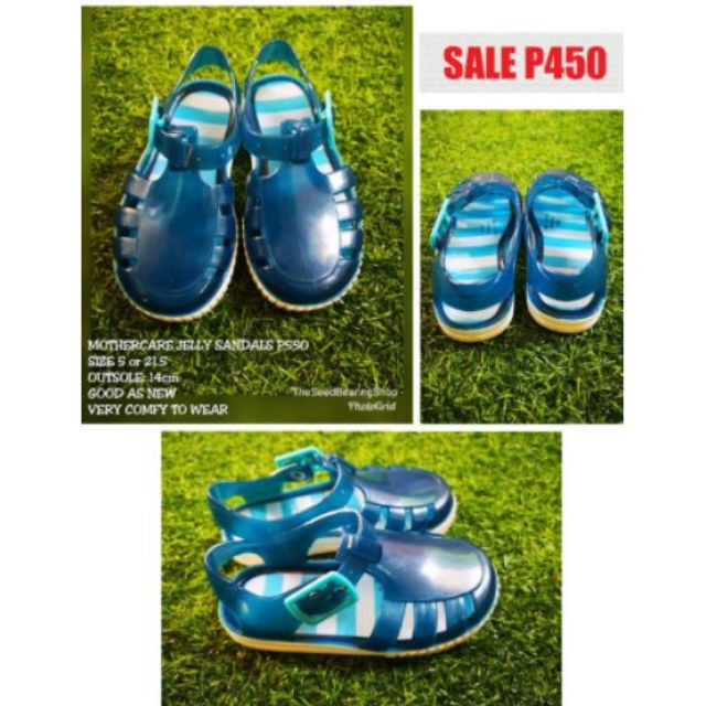 mothercare jelly shoes