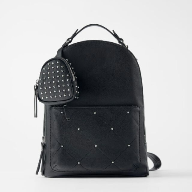 ZARA Backpack with mini purse | Shopee 