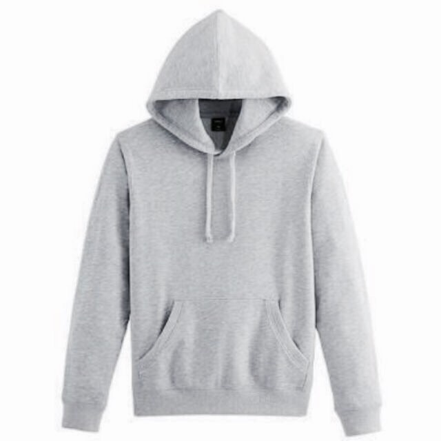 light gray hoodie